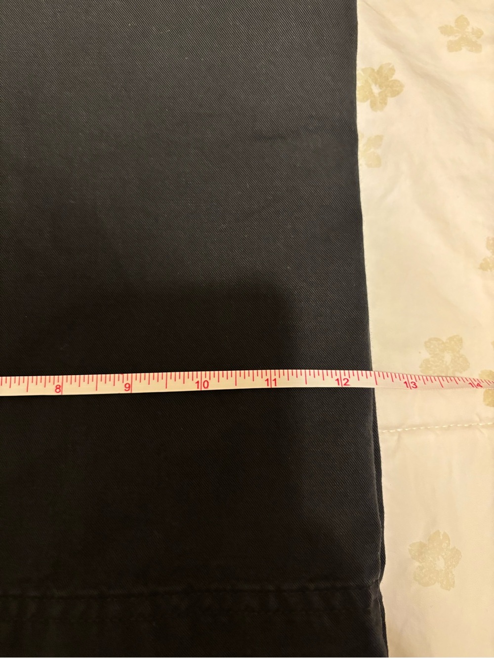 Everlane ultra Wide Leg Cropped Pants Organic Cotton Charcoal Gray Size 8-10 - Picture 8 of 15